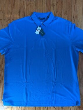 Perry Ellis Men’s Bright Blue Polo Shirt